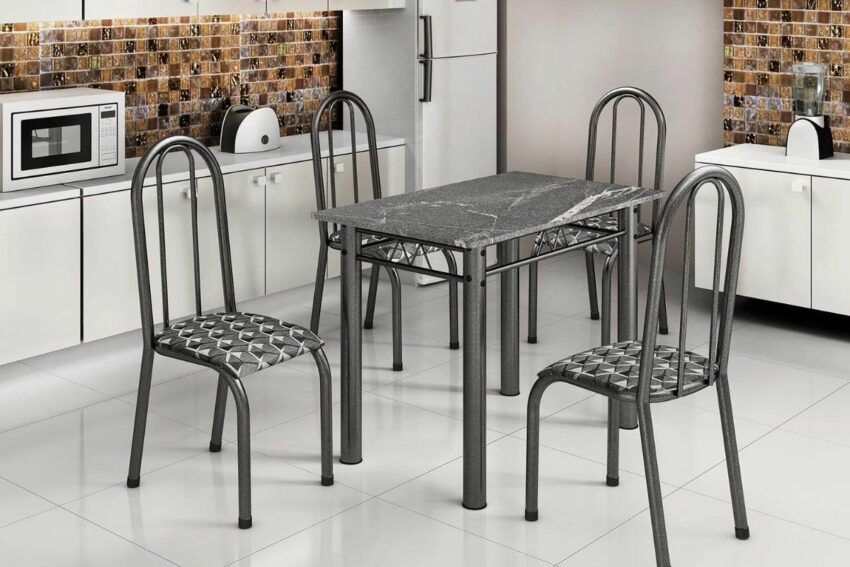 Mesa de Jantar 4 Cadeiras - Magsil Móveis